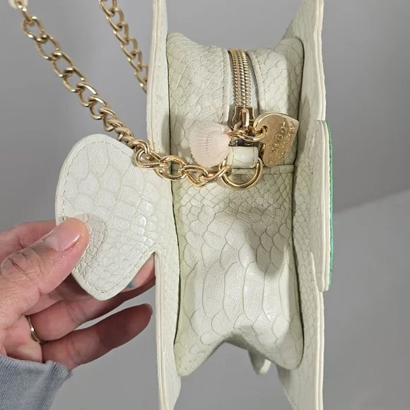 {Betsey Johnson} "Plenty of Fish in the Seas" Crossbody Bag - Picture 7 of 17